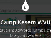   Camp Kesem WVU Student AdWords Campaign Morgantown, WV